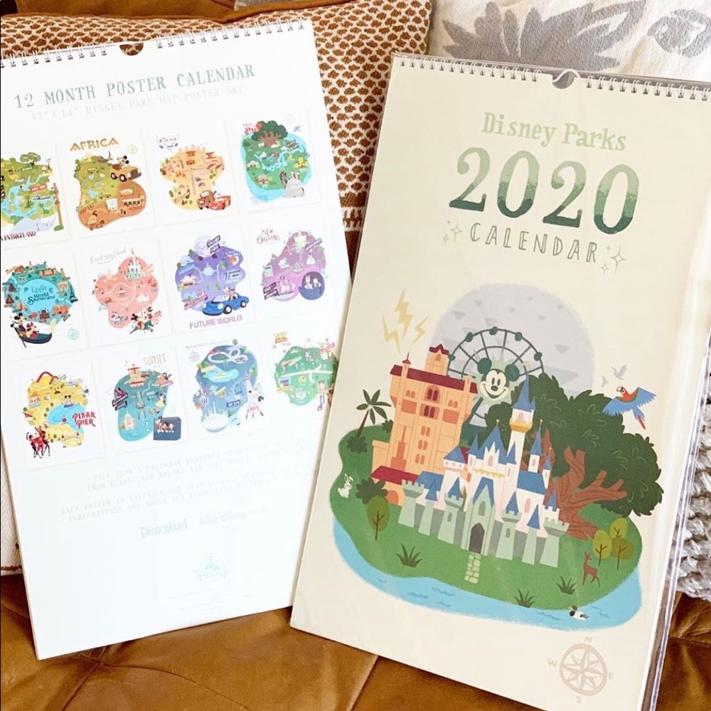 ISO the Disney Parks 2020 Poster Calendar.